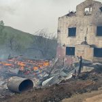 Kastamonu'da 2 ev, sera ve ahır yandı, 4 büyükbaş hayvan telef oldu