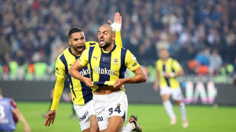 Sofyan Amrabat: Attığım bu gol tesadüf değil! Trabzonspor maçı sonrası