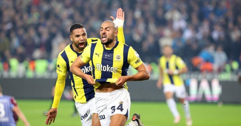 Sofyan Amrabat: Attığım bu gol tesadüf değil! Trabzonspor maçı sonrası