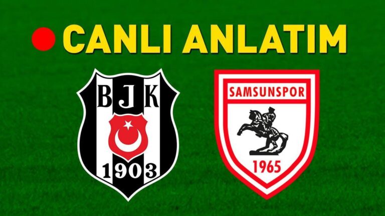 Solskjaer tribünde! Beşiktaş – Samsunspor maçı öncesi olası 11 belli oldu…