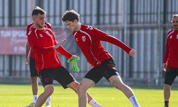 Samsunspor, Galatasaray karşılaşması için son hazırlıklarını yaptı.